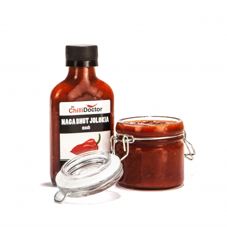 Naga Bhut Jolokia mash se semínky 100ml